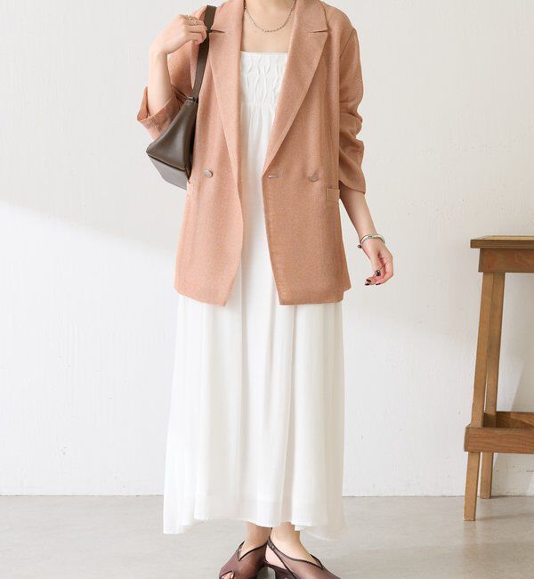  「	ダイヤタックキャミワンピース」|ワンピース|