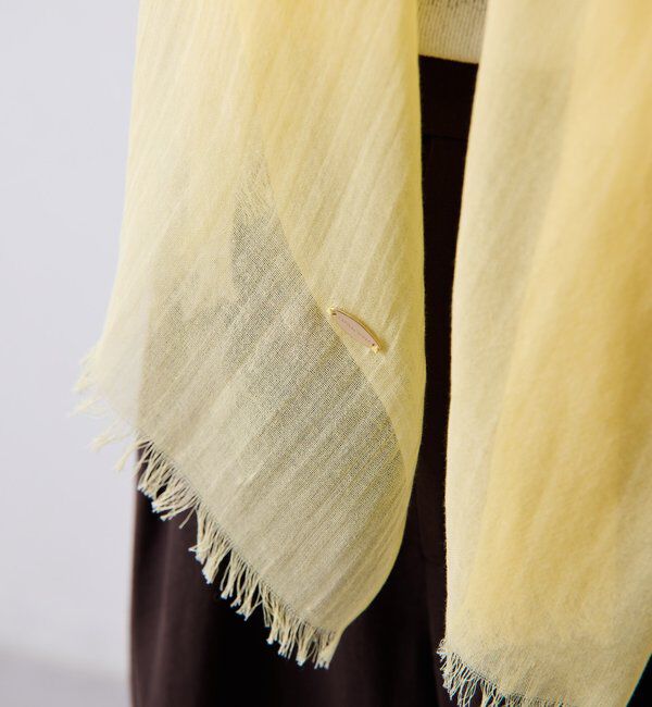  「【PAPILLONNER/パピヨネ】コットンカラーストール」|マフラー|