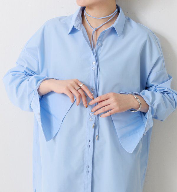  「【Nuel/ヌエル】 3WAYオーバーシャツ」|シャツ・ブラウス|