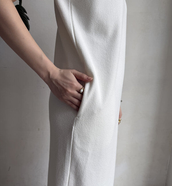  「【全骨格細見え】ブークレーダンボールタンクワンピース」|ワンピース|