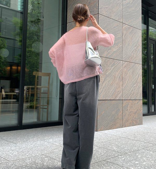  「【デニムなのにスウェット!?】デニムスウェットパンツ」|チノ|