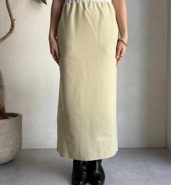  「ウーリージャージースカート」|スカート|