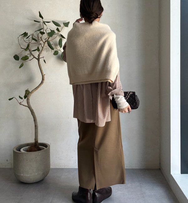  「ウーリージャージースカート」|スカート|