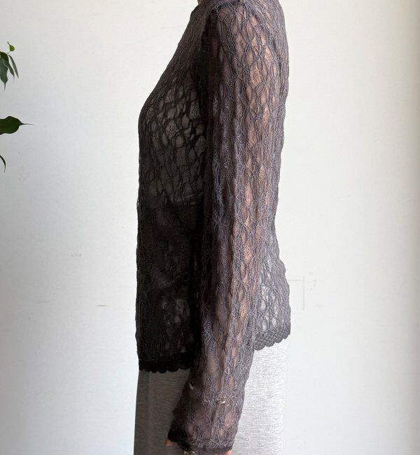  「【WEB限定】レースサイドタックプルオーバー」|Tシャツ・カットソー|