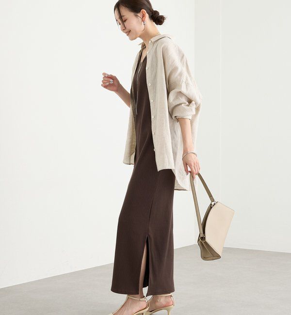  「予約【名品/サイズ展開あり】リネンワイドシャツ」|シャツ・ブラウス|