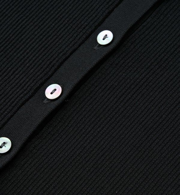  「【アンサンブル対応可】コットンリブカーディガン」|カーディガン|