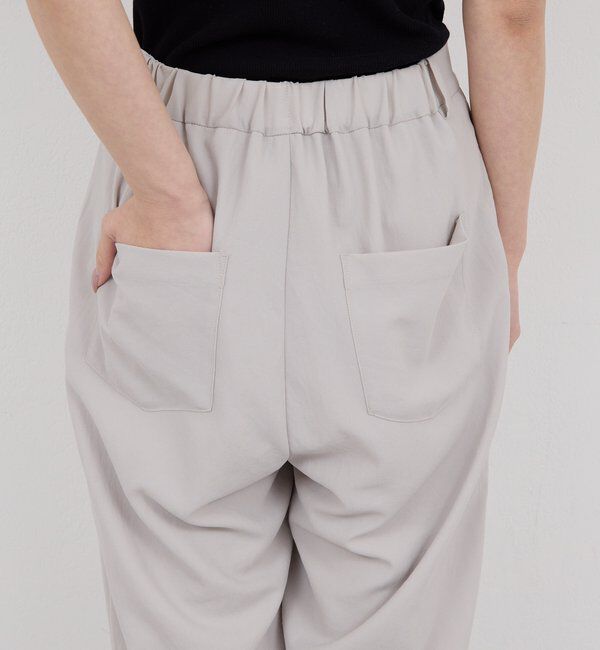  「ライトジャージーテーパードパンツ」|チノ|