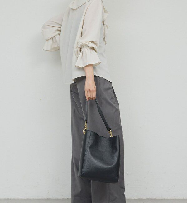  「ラッフルカラーブラウス」|シャツ・ブラウス|