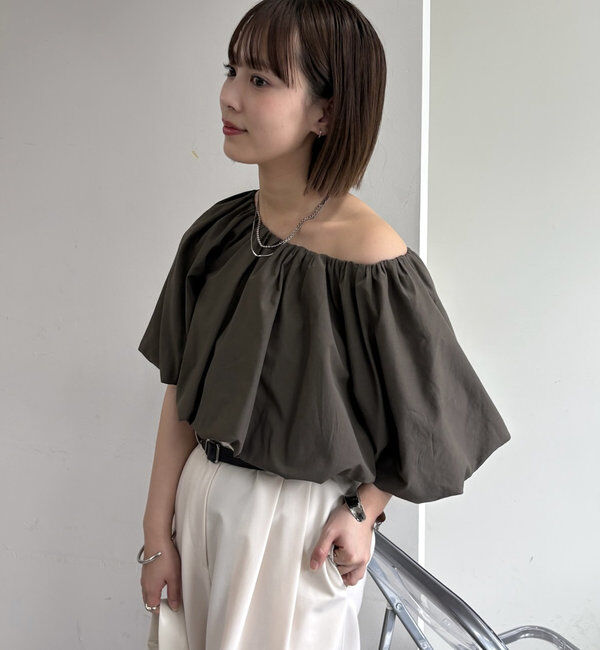  「バルーンブラウス」|シャツ・ブラウス|