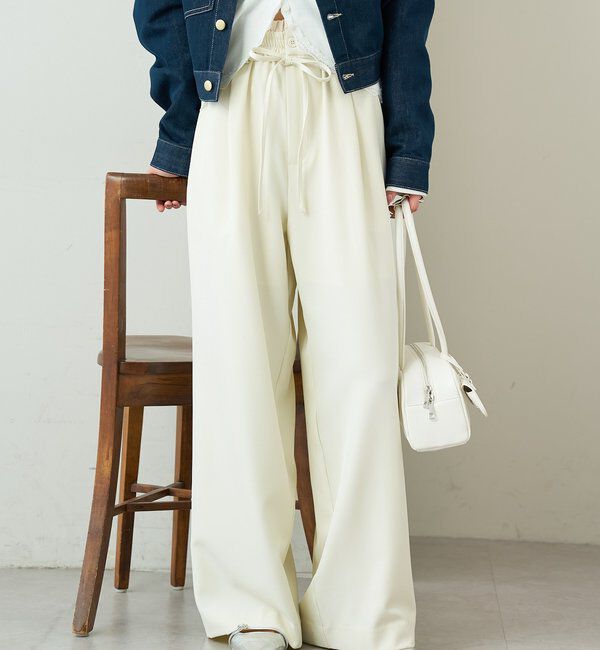  「Wベルトパンツ」|チノ|