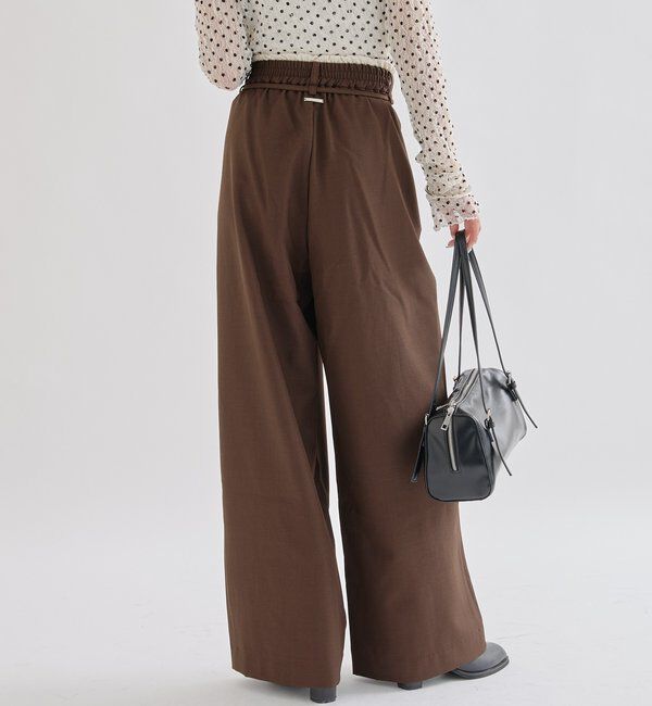  「Wベルトパンツ」|チノ|