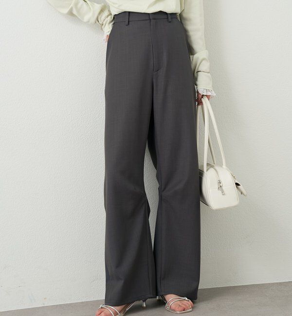  「26SSカーブスラックス2」|チノ|チャコールグレー