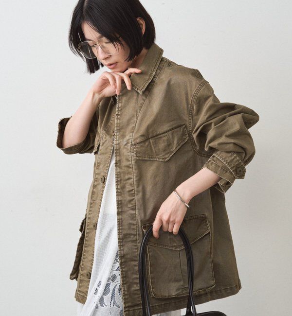  「ヴィンテージライクミリタリージャケット」|ミリタリー・モッズコート|