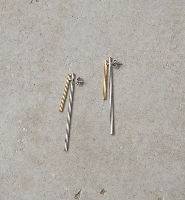  「【GALENA/ガレナ】スティックピアス」|ピアス|シルバー