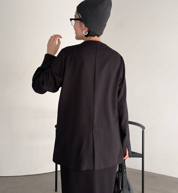  「【tani企画】深Vネックジャケットプルオーバー」|その他|