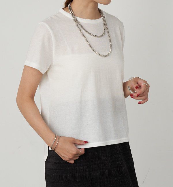  「シャイニー天竺Tシャツ」|Tシャツ・カットソー|