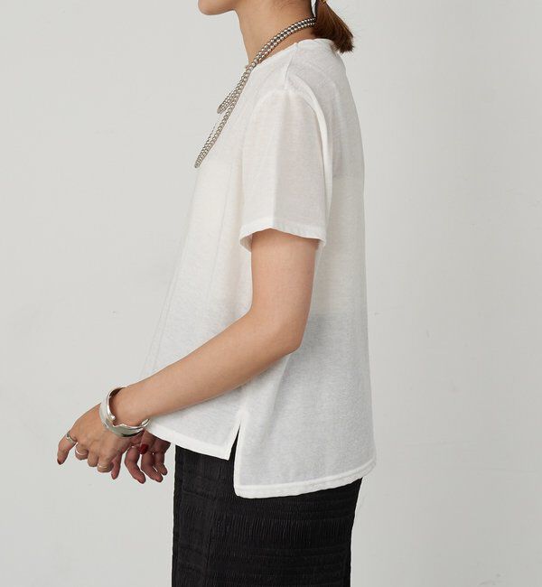  「シャイニー天竺Tシャツ」|Tシャツ・カットソー|