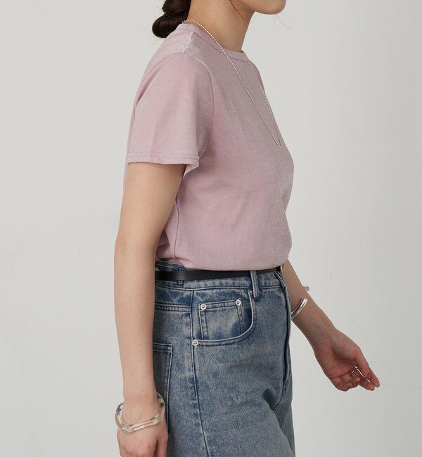  「シャイニー天竺Tシャツ」|Tシャツ・カットソー|