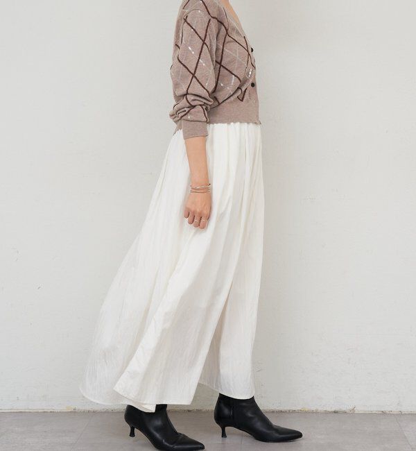  「アーガイルニットカーディガン」|カーディガン|