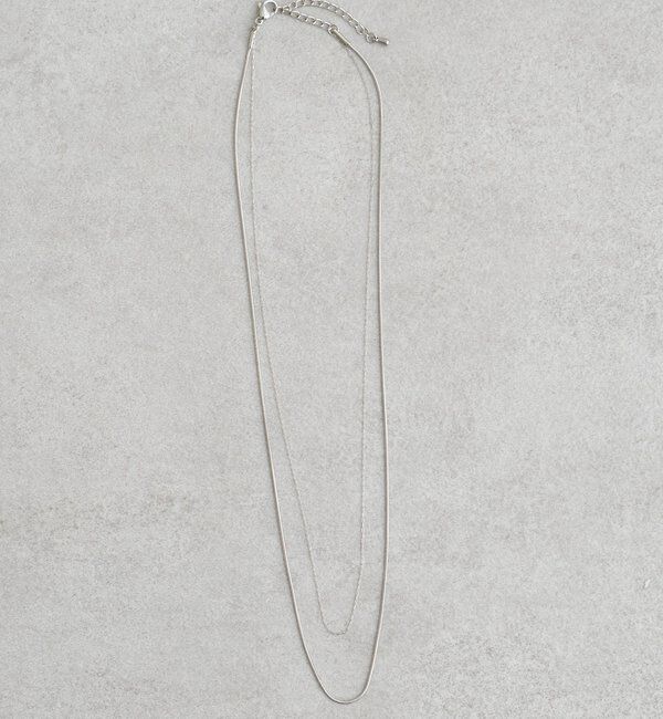  「ツインラインネックレス」|ネックレス|