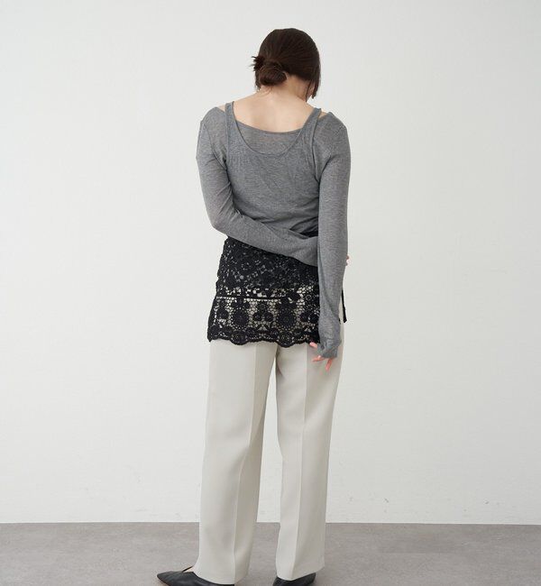  「センタープレスパンツ」|チノ|