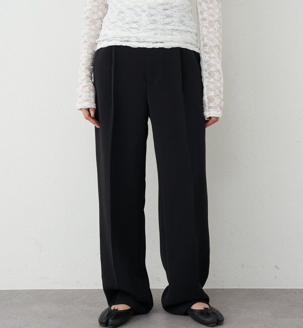  「センタープレスパンツ」|チノ|