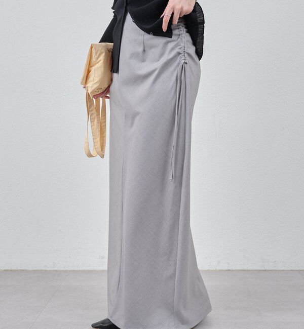  「サイドギャザースカート」|スカート|