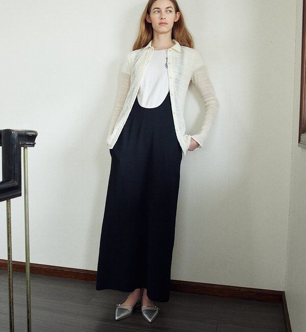  「襟付きシャーリングシャツ」|シャツ・ブラウス|