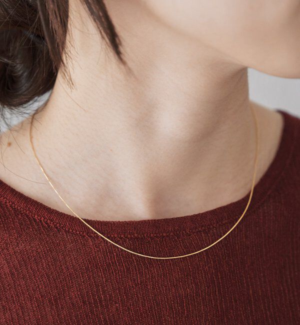  「スキニーチェーンネックレス<Silver925>」|ネックレス|