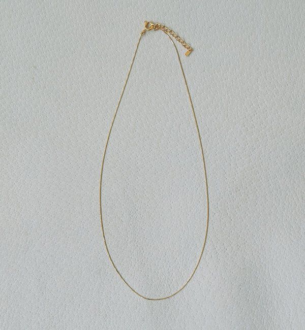  「スキニーチェーンネックレス<Silver925>」|ネックレス|