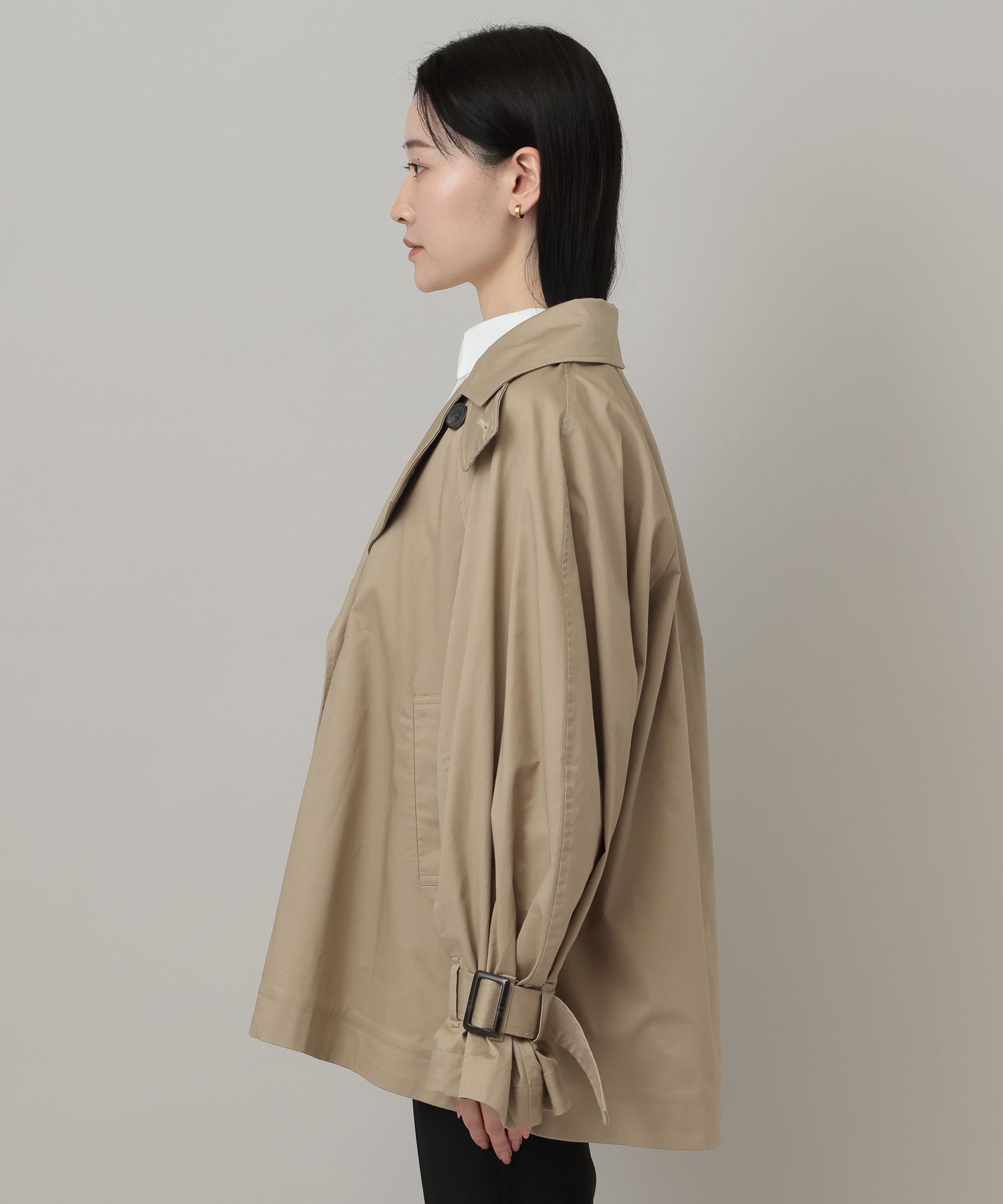 A part by 「キャンディースリーブショートトレンチコート」|トレンチコート|