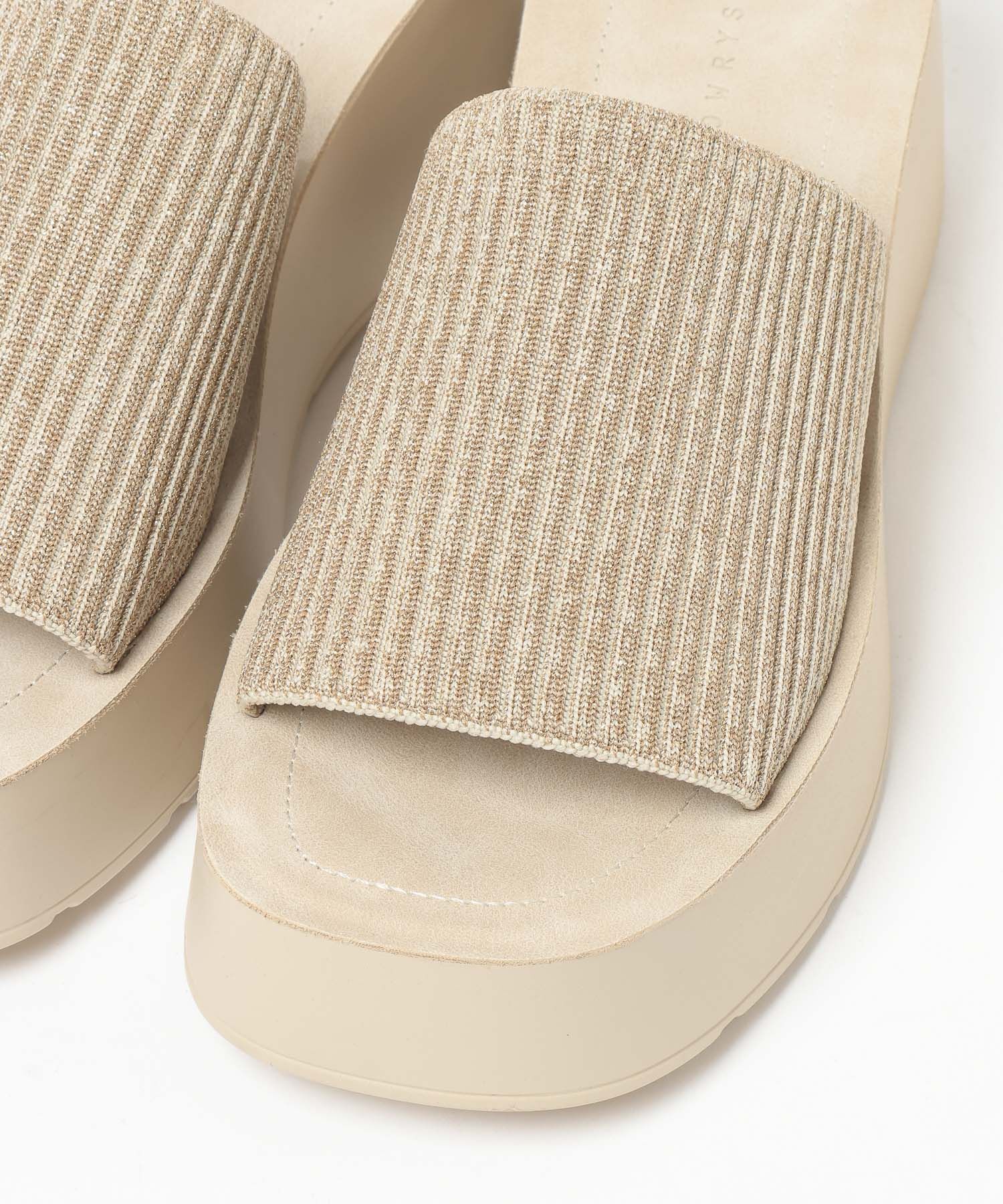 LOWRYS FARM「カンドウフィットＫｎｉｔＳＤ」|サンダル|