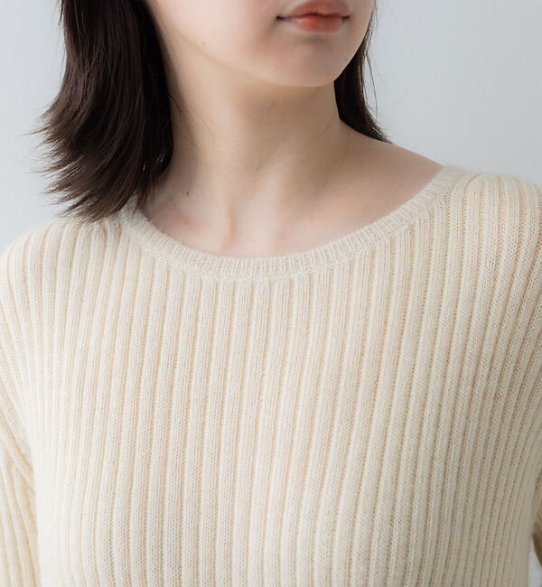 collex「ナチュラルファインヤーンニットワンピース」|ワンピース|