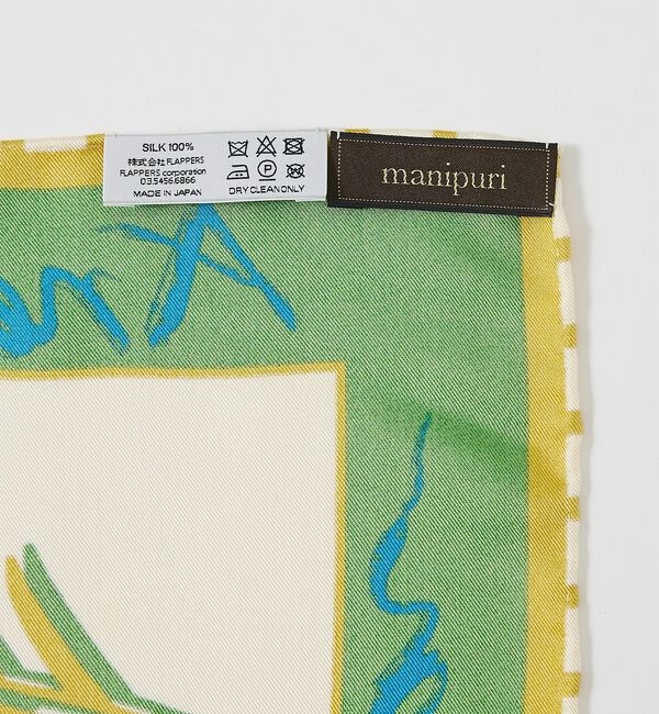 collex「【manipuri/マニプリ】フローラシルクスカーフ」|バンダナ・スカーフ|