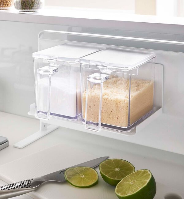 collex「【tower】マグネット 調味料ストッカーラック  キッチン小物」|食器・キッチングッズ|