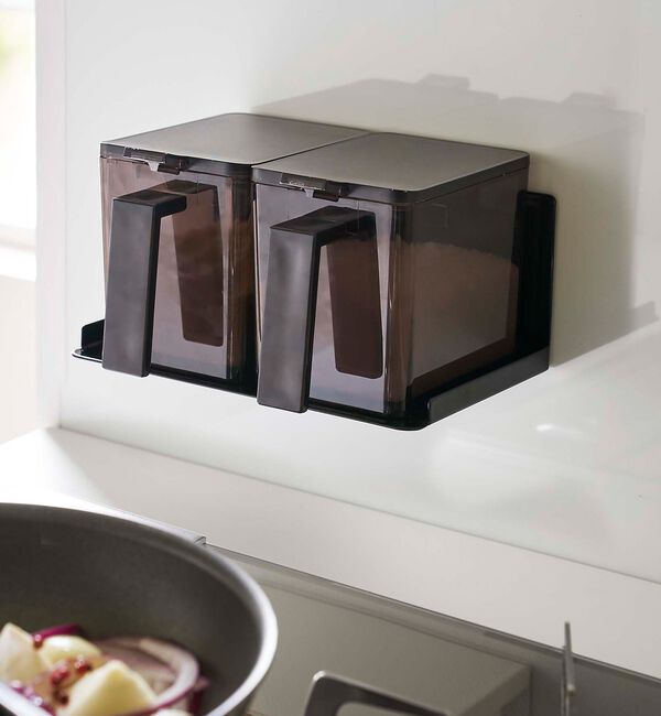 collex「【tower】マグネット 調味料ストッカーラック  キッチン小物」|食器・キッチングッズ|