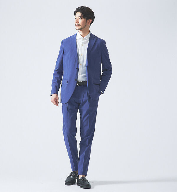 ABAHOUSE「【FLEX SHIRTS】36ゲージ コットン モクロディ シャツ」|シャツ・ブラウス|