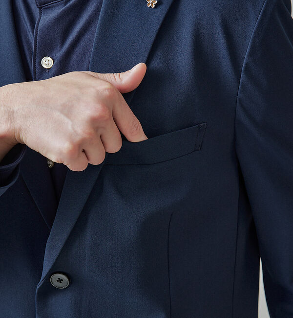 ABAHOUSE「【セットアップ対応/FLEX JACKET】マルチストレッチ ジャケット」|テーラードジャケット|