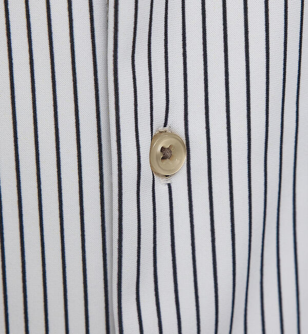ABAHOUSE「【FLEX SHIRTS】接触冷感 ペンストライプ　半袖シャツ」|シャツ・ブラウス|