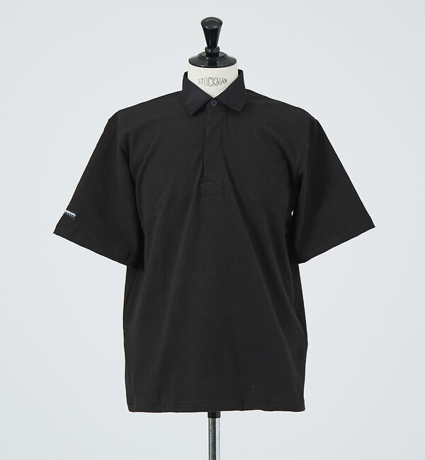 ABAHOUSE「【BARBARRIAN / バーバリアン】LIGHT WEGHT 無地/ポロシャ」|ポロシャツ|ブラック