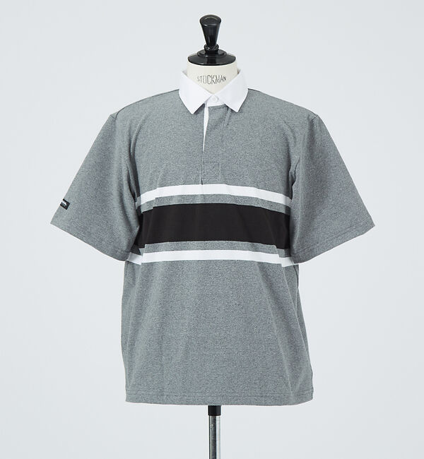 ABAHOUSE「【BARBARRIAN / バーバリアン】LIGHT WEGHT 無地/ポロシャ」|ポロシャツ|グレー系その他2