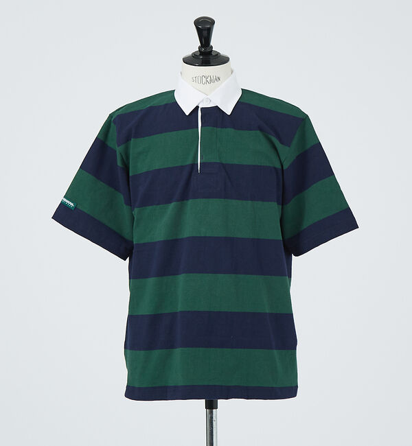 ABAHOUSE「【BARBARRIAN / バーバリアン】LIGHT WEGHT 無地/ポロシャ」|ポロシャツ|グリーン系その他1