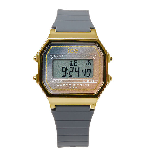 ABAHOUSE「アバハウス限定【ice watch /アイスウォッチ】ICE digit ret」|腕時計|グレー