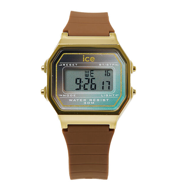 ABAHOUSE「アバハウス限定【ice watch /アイスウォッチ】ICE digit ret」|腕時計|ブラウン