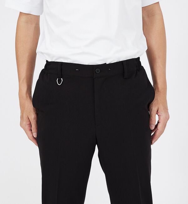 ABAHOUSE「【セットアップ対応】シルキータッチ ウォッシャブル  スラックス」|スラックス|