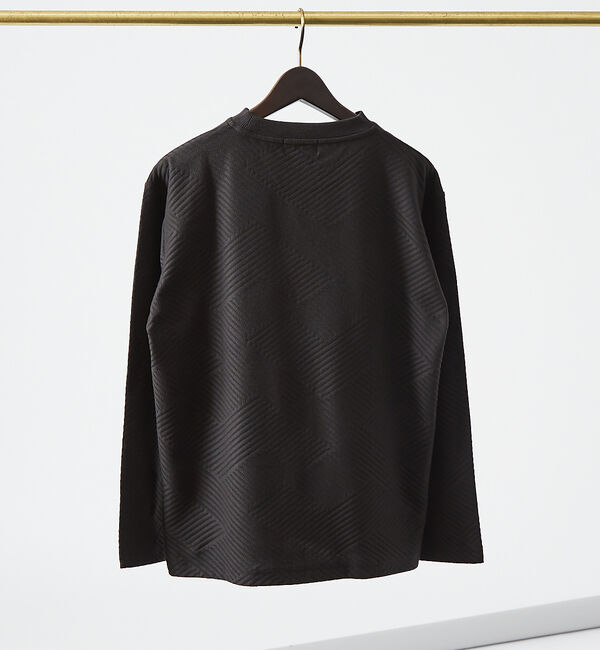 ABAHOUSE「ジオメトリックリンクス 長袖Tシャツ」|Tシャツ・カットソー|