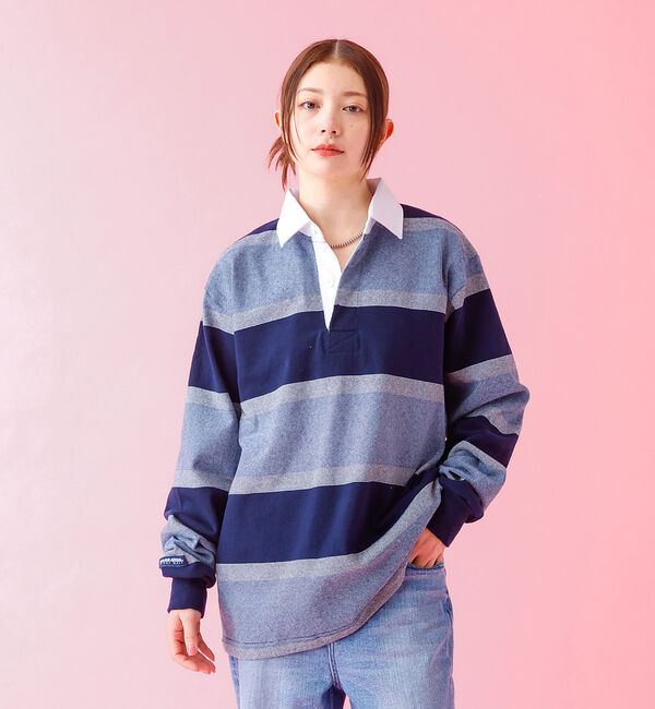 ABAHOUSE「【BARBARIAN / バーバリアン】 12oz ロングスリーブ ラガー シャ」|ポロシャツ|その他4