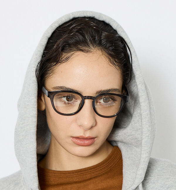 ABAHOUSE「【jugaad14/ジュガードフォーティーン】COVECLEAR/偏光調光レンズ」|メガネ|ブラック系その他2