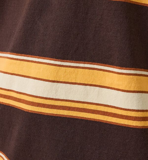 ABAHOUSE「【BARBARIAN / バーバリアン】Rugby Collar Short /」|ポロシャツ|