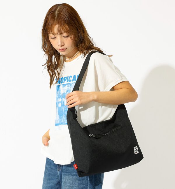 ABAHOUSE「【CHUMS / チャムス】Plain Shoulder Bag/ショルダーバッ」|ショルダー・メッセンジャー|